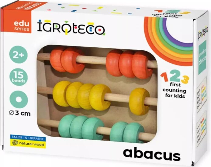 Igroteco fa Abacus 3 x 5 oktató játék