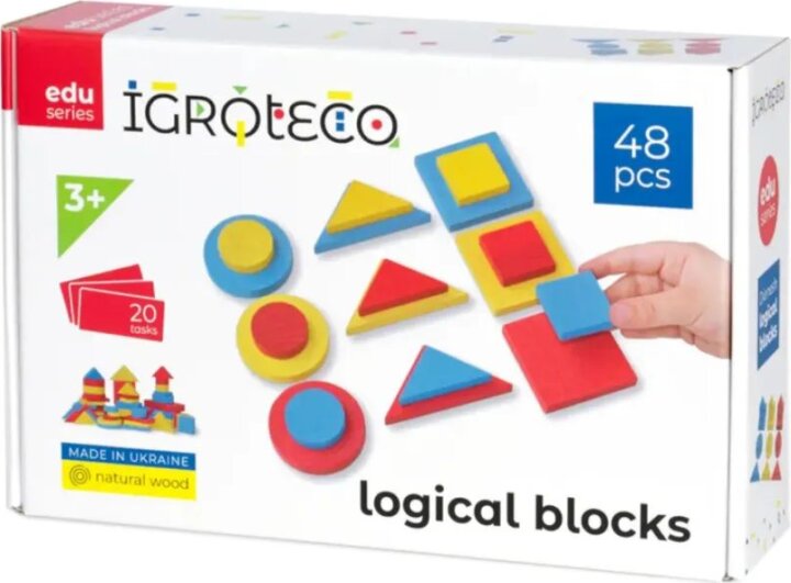 Igroteco 48 darabos Logikai készlet