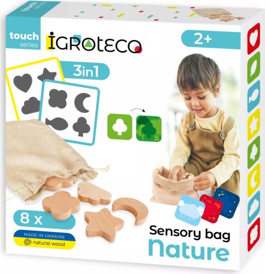 Igroteco 3 az 1-ben szenzoros oktató készlet - Természet Igroteco 3 az 1-ben szenzoros oktató készlet - Természet