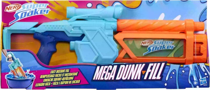Hasbro Nerf Super Soaker Mega Dunk Fill vízipisztoly