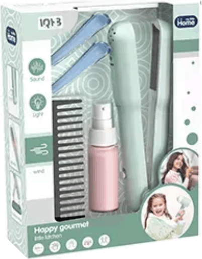 Happy Játék Hajvasaló világítással és hanghatással fodrász szerepjátékhoz