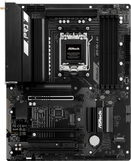 ASRock X870 Pro-A WIFI7 DDR5 AMD AM5 ATX Alaplap