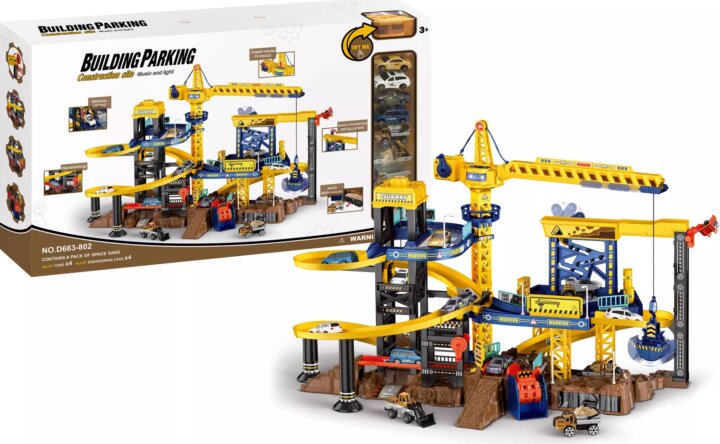 Építkezés játékszett 80 darabos készlet