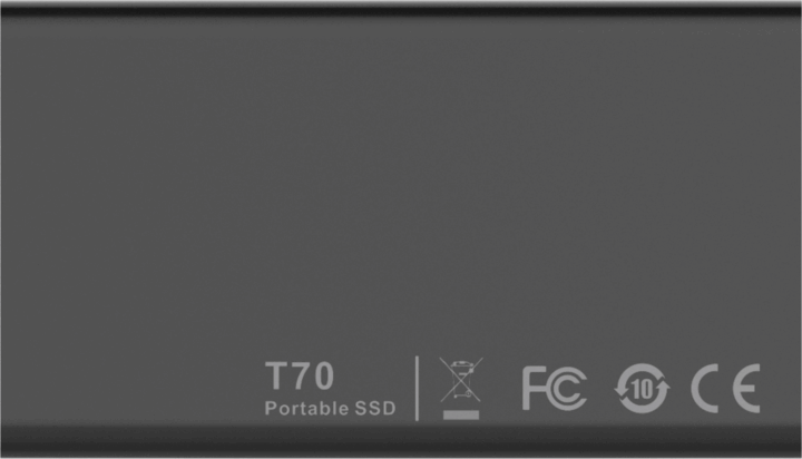 Dahua 2TB DHI-PSSD-T70 USB-C 3.2 Külső SSD - Fekete