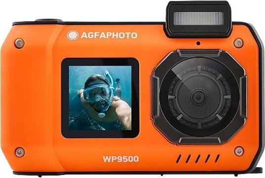 Agfaphoto Realishot WP9500 Vízálló Digitális fényképezőgép 24Mpx / 4K UHD - Narancssárga Agfaphoto Realishot WP9500 Vízálló Digitális fényképezőgép 24Mpx / 4K UHD - Narancssárga