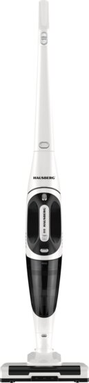 Hausberg HB-2029AB 2in1 Porzsák nélküli Akkus összecsukható álló porszívó 150W - Fekete/Fehér