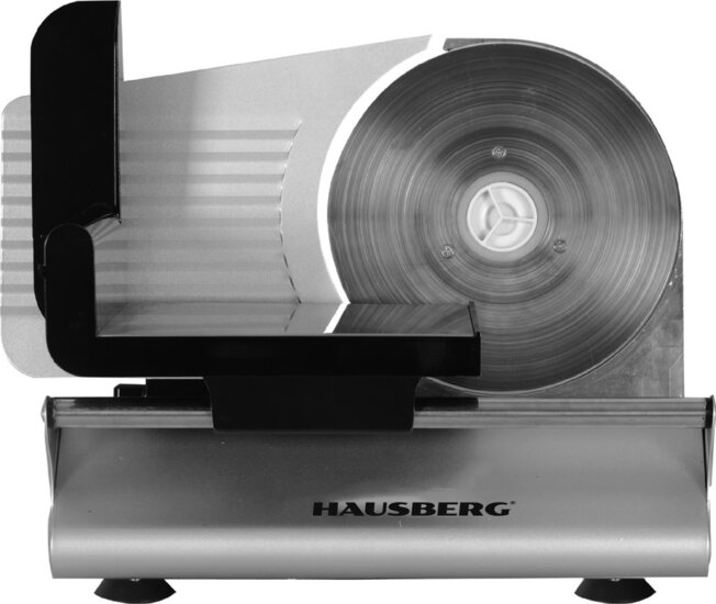 Hausberg HB-1135IN alumíniumházas 190mm Szeletelőgép 250W - Ezüst