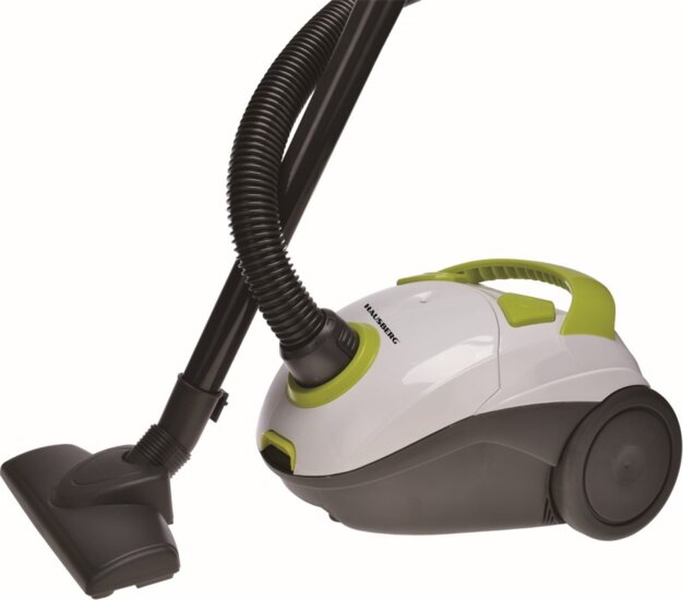 Hausberg HB-2080VR Porzsákos porszívó 1200W - Fehér/Zöld