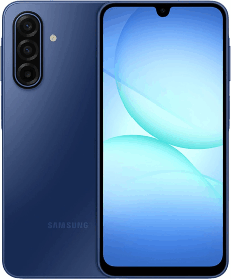 Samsung Galaxy A17 4/128GB 5G Dual SIM Android Okostelefon - Kék