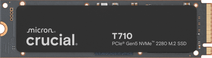 Crucial 1TB T710 Gen5 NVMe PCIe M.2 SSD