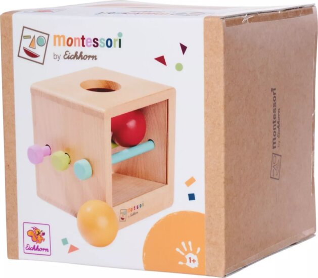 Eichhorn Montessori fa oktató játék 6 db-os - Doboz