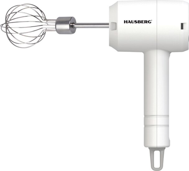 Hausberg HB-4110 Akkus Kézi mixer 20W - Fehér