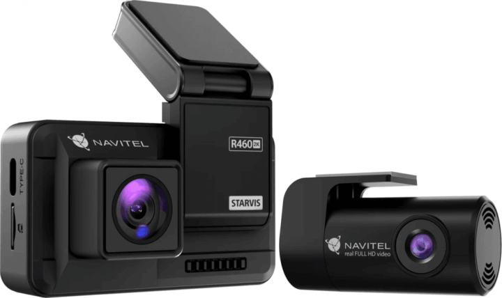 Navitel R460 2K Dual WiFi Autós Menetrögzítő Kamera - Fekete