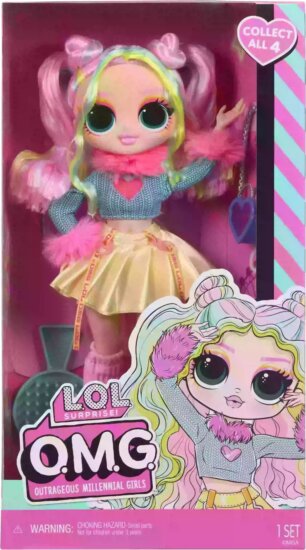 L.O.L. Surprise OMG divatbaba - Bubblegum DJ