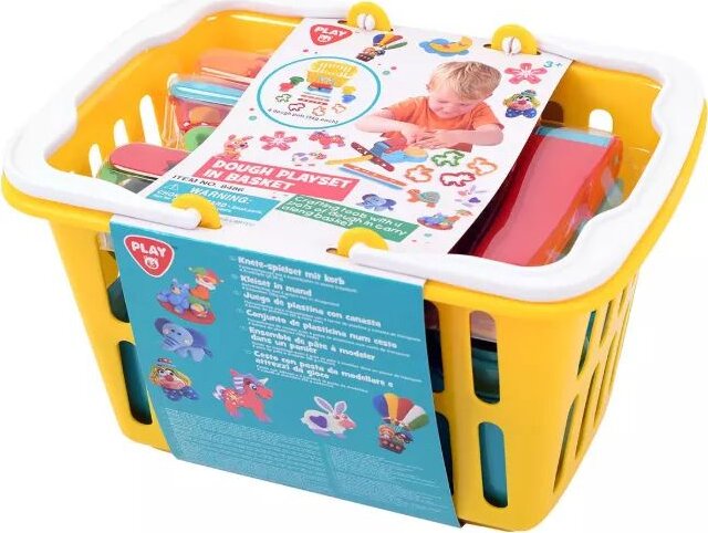 Playgo Gyurmakészlet kosárban