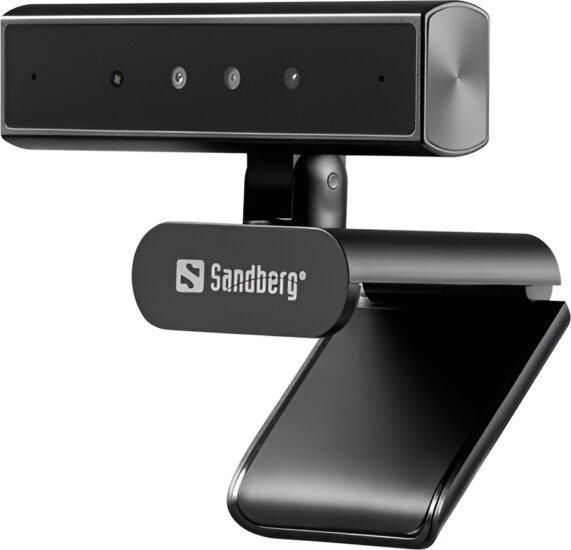 Sandberg 134-44 Face ID QHD Mini Pro Webkamera - Fekete Sandberg 134-44 Face ID QHD Mini Pro Webkamera - Fekete