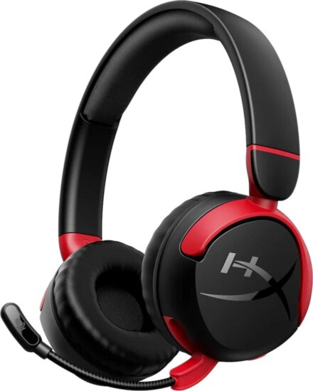 HP HyperX Cloud Mini Vezeték Nélküli Gaming Fejhallgató Headset - Fekete/Piros