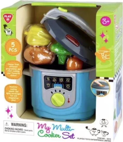Playgo 5 darabos Multifunkciós séf kukta készlet
