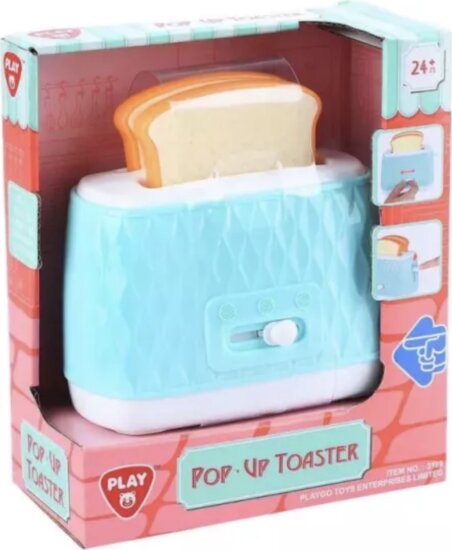 Playgo játék Kenyérpirító 2 szelet kenyérrel - Kék
