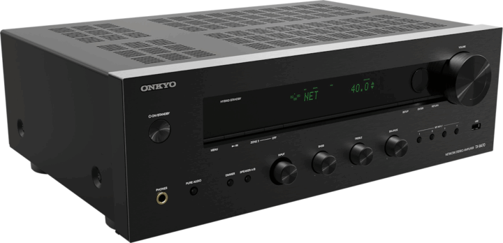 Onkyo TX-8470 Sztereó erősítő 2x100 Watt - Fekete