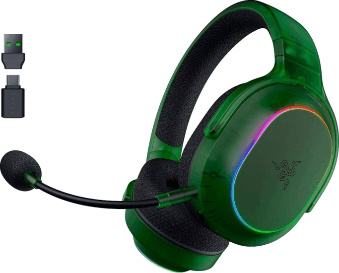 Razer Barracuda X Chroma Wireless Bluetooth Headset - Fantom Zöld Razer Barracuda X Chroma Wireless Bluetooth Headset - Fantom Zöld