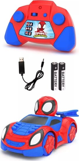 Jada Toys Dickie Póki és csodálatos barátai - Spidey első távirányítós autója