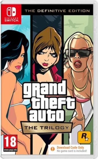 Grand Theft Auto: The Trilogy - The Definitive Edition Nintendo Switch játékszoftver