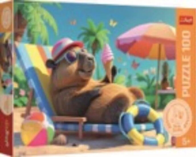 Trefl 16537 - Kapibara 100 darabos puzzle