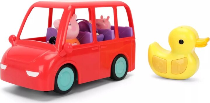 Jada Toys Peppa malac távirányítós családi jármű - Piros