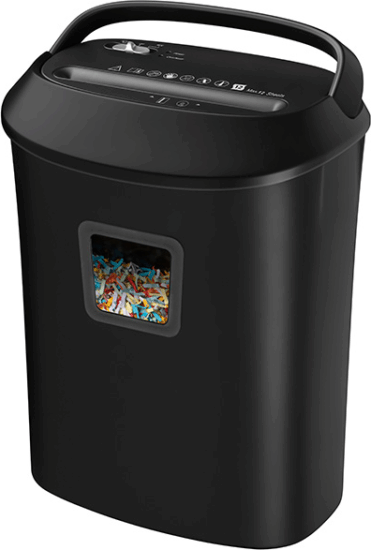 Tracer FileCrusher iratmegsemmisítő 12 lap 25L - Fekete