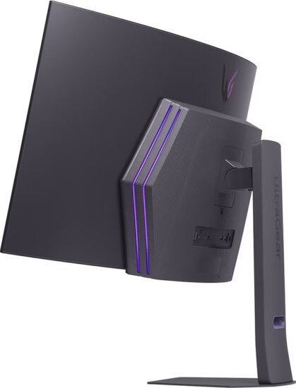 LG 45" 45GX90SA-B.AEU 21:9 WQHD OLED Ívelt Gaming Monitor - Fekete