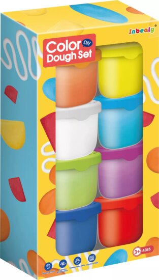 Gyurma Szett Több Színben - 8-db-os Készlet