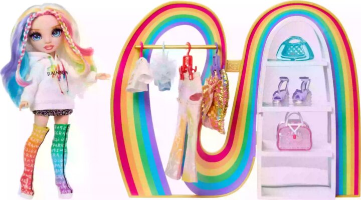 Rainbow High Amaya szivárvány gardróbja játékszett Rainbow High Amaya szivárvány gardróbja játékszett