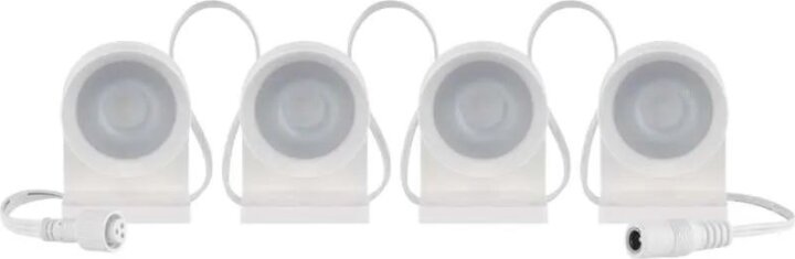 Emos GoSmart ZIW154R Hálózati RGBIC+CCT WiFi LED reflektor 4 darab - Fehér