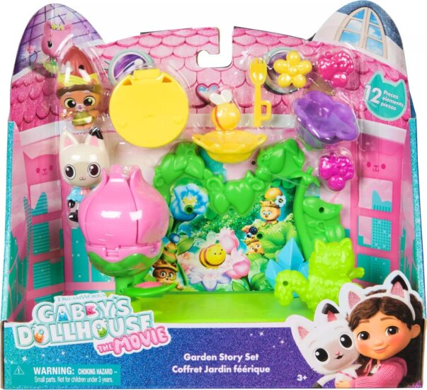 Dream Works Gabi babaháza mozi Kristály kert 12 részes játékszett