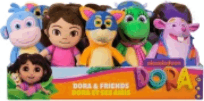 Nickelodeon Dóra a felfedező Plüss figura 20 cm - Többféle
