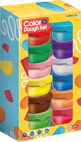 Inbealy Gyurma szett 20x12g - Vegyes színek