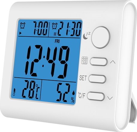 TOO CL-200-W Meteorológiai Időjárás állomás Külső szenzorral - Fehér