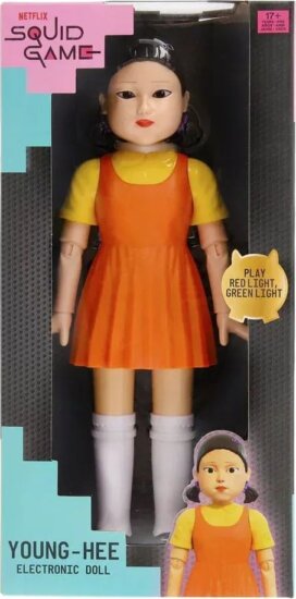 Squid Game Young-Hee interaktív baba 30 cm (angol) Squid Game Young-Hee interaktív baba 30 cm (angol)