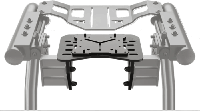 Trak Racer Asetek Szimulátor kormány tartó adapter - Fekete