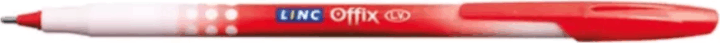 Sakota Linc Offix golyóstoll (Kék tinta / 0,33 mm) - Piros Sakota Linc Offix golyóstoll (Kék tinta / 0,33 mm) - Piros