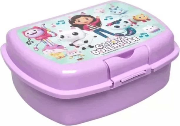 Dream Works Gabi babaháza műanyag Gyerek Uzsonnás doboz lányoknak 1,31L