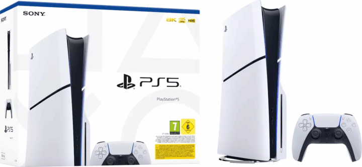 Sony PlayStation 5 Slim 1TB Standard Edition Játékkonzol - Fehér