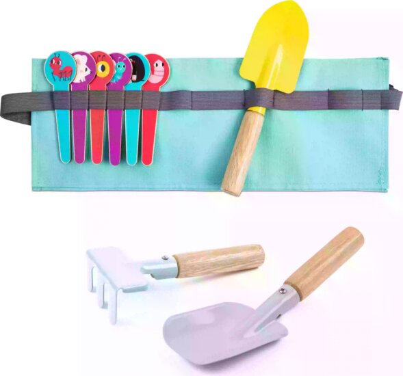 Tooky Toy Szerszámöv kerti szerszámokkal játék lányoknak