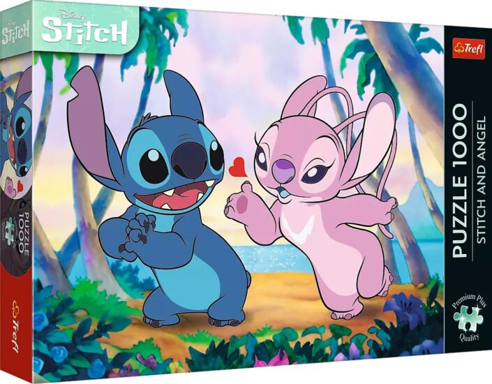 Trefl 12079 Premium Plus Lilo & Stitch puzzle 1000 darabos
