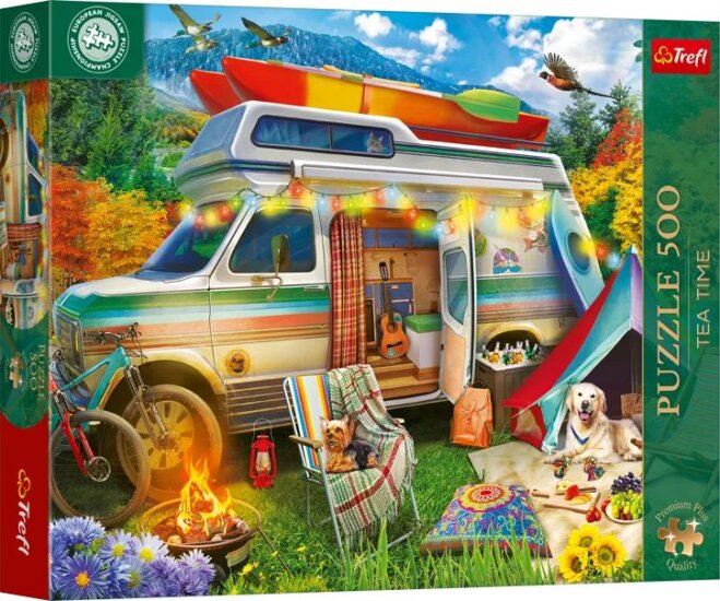 Trefl 37611 Premium Plus European Puzzle Championship Lakóautó 500 darabos puzzle Trefl 37611 Premium Plus European Puzzle Championship Lakóautó 500 darabos puzzle