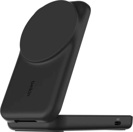 Belkin WIZ038kqBK UltraCharge Airpods és Telefon Wireless mágnesen töltő 25W - Fekete