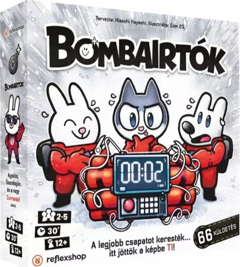 Cocktail Games Bombairtók Kooperatív Társasjáték Cocktail Games Bombairtók Kooperatív Társasjáték