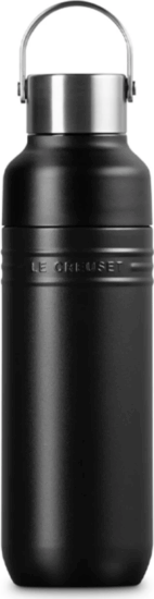 Le Creuset On The Go rozsdamentes acél Kulacs 500ml - Fekete