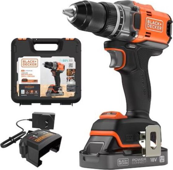 Black & Decker BLD682D1XK-QW fúró-csavarozó 18V
